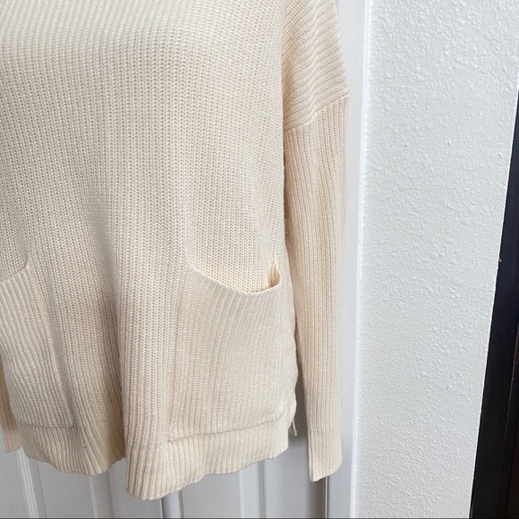 NWOT Madewell Patch Pocket Pullover Sweater Sz Med - Picture 6 of 6